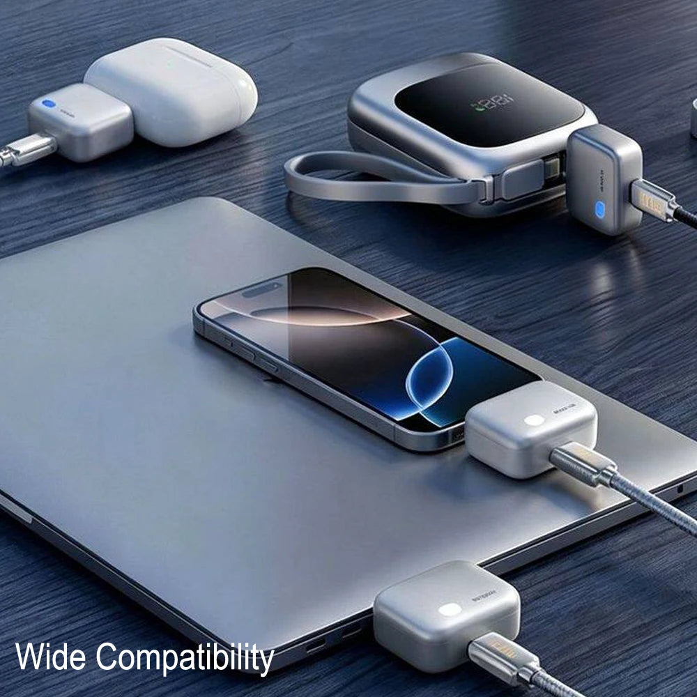 Smart Full Charge Self-Cut Type-C Adapter, Universal Auto Disconnect for Night Charging, Overcharge Prevention Separator